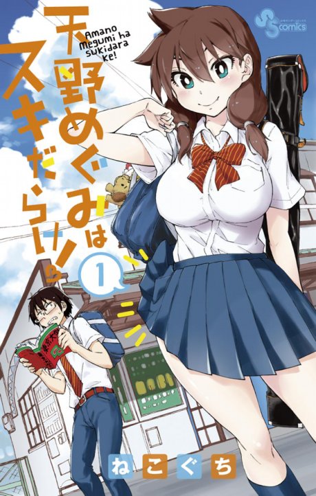 Amano Megumi wa Suki Darake! Cover Image